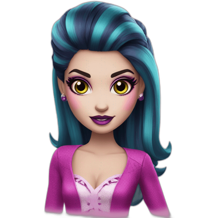 Draculaura monster high emoji