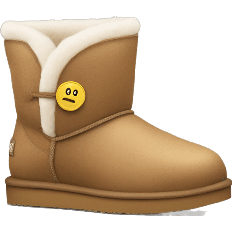 ugg mini boots emoji