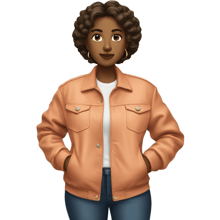 Juicy contour jacket emoji