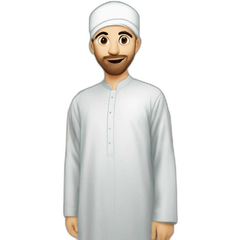 İmam in mosque  emoji