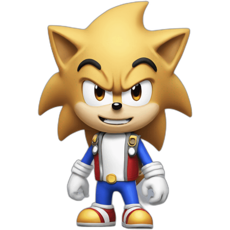 Sonic the hedgehog emoji