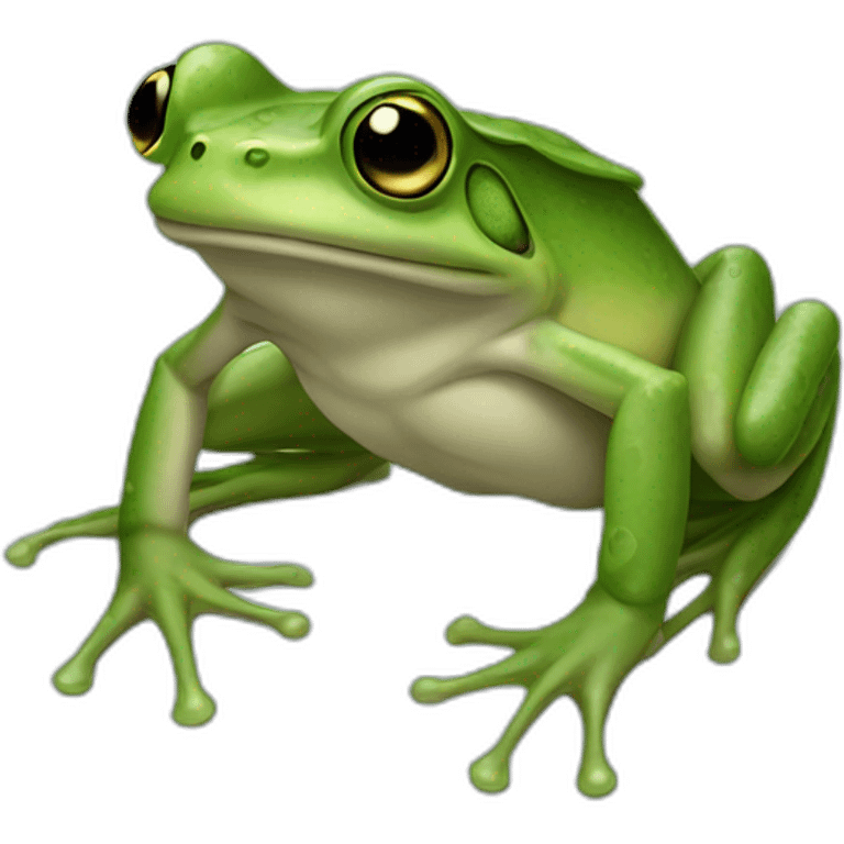 grenouille tête de mort  emoji