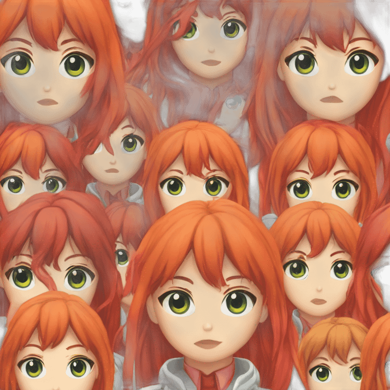 Amongus asuka Langley emoji