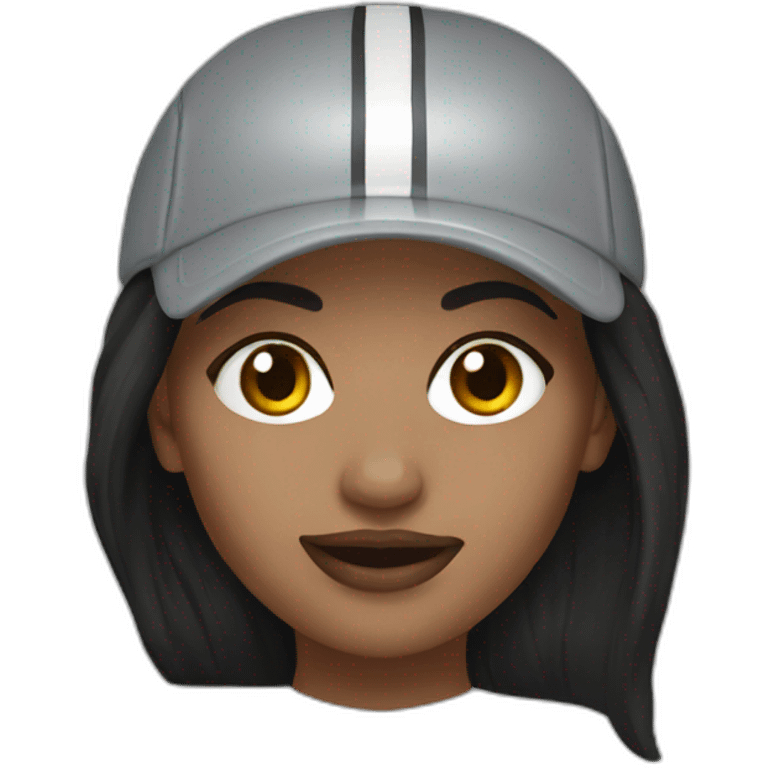 Raiders fan female emoji