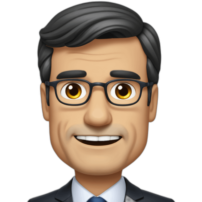 Presidente del gobierno Pedro Sánchez saludando a Puigdemont emoji