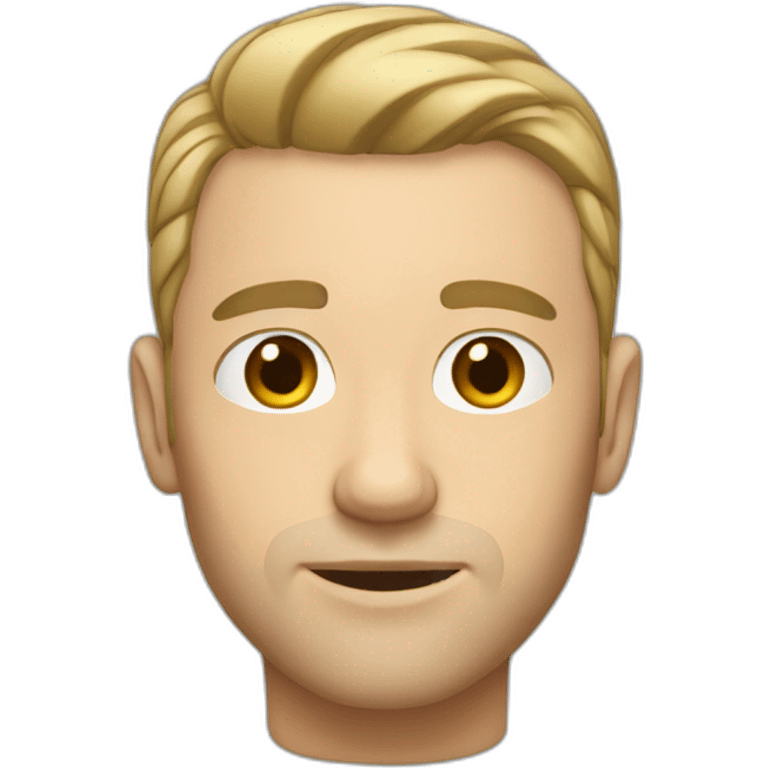 white man with stubble and undercut emoji