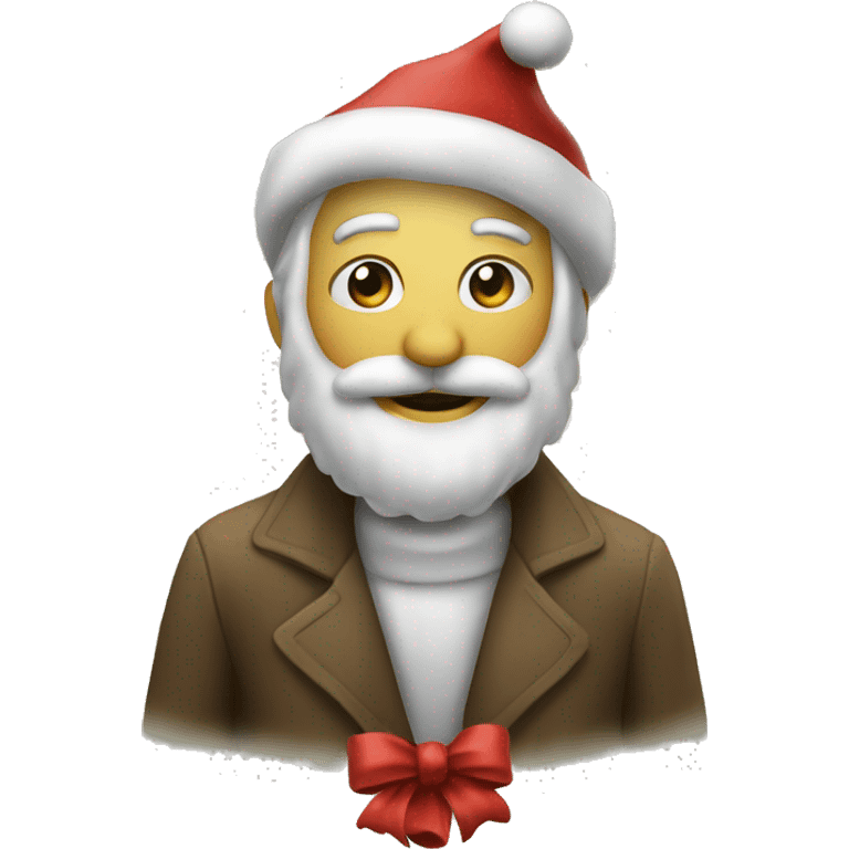 A christmas but with medicinal  emoji