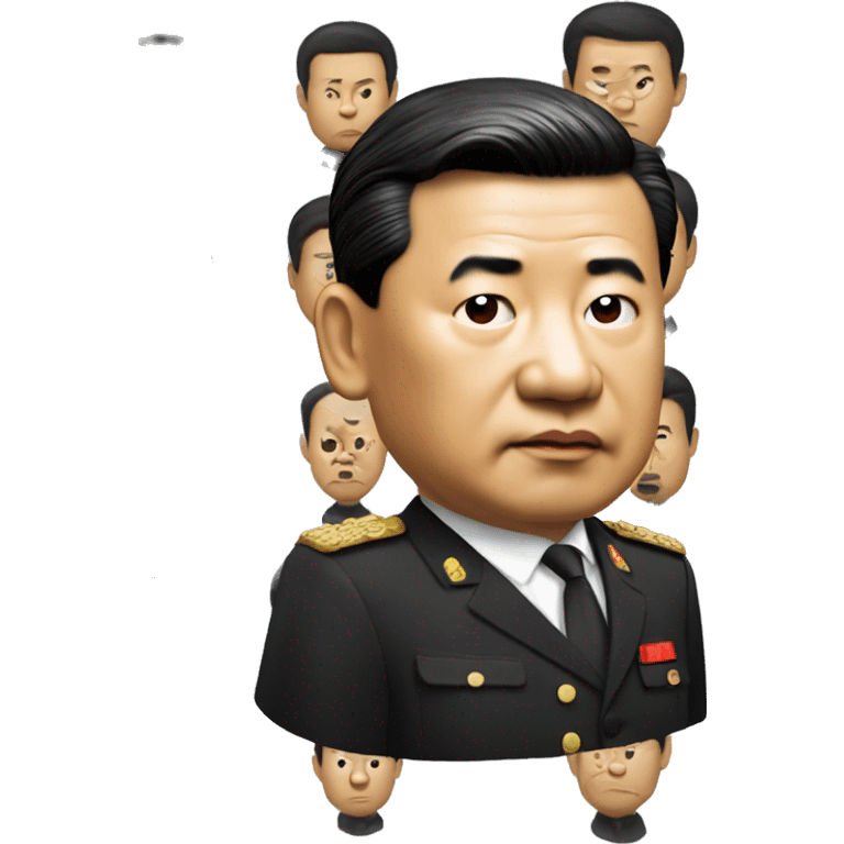 Xi Jinping is thinking serious emoji