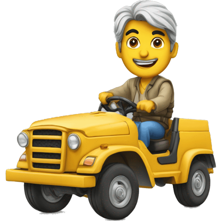 Salaman khan driving thar emoji