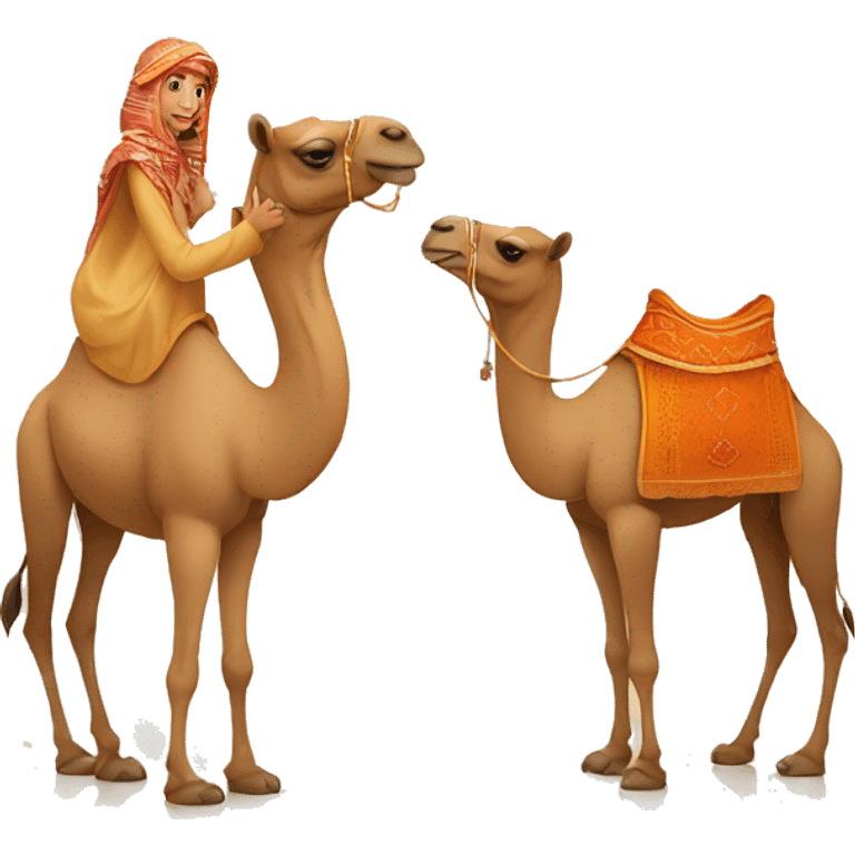 moroccan with camel emoji