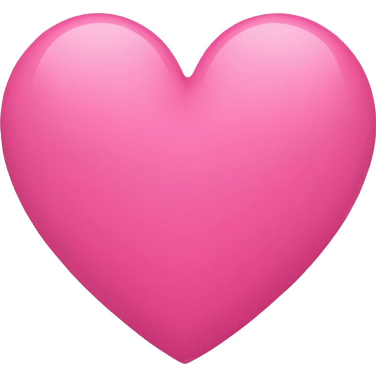 Heart pink emoji