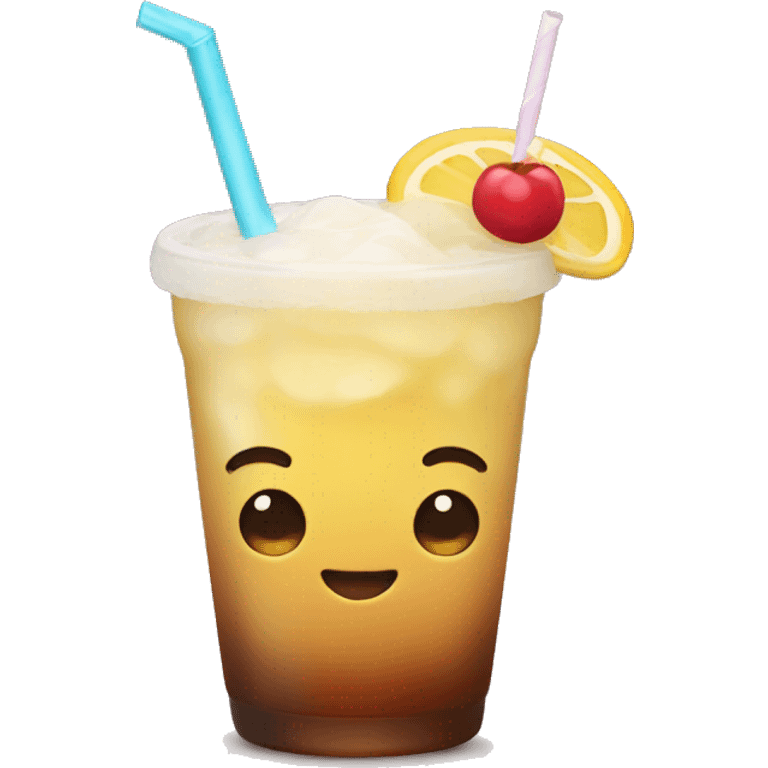 Cute drink emoji