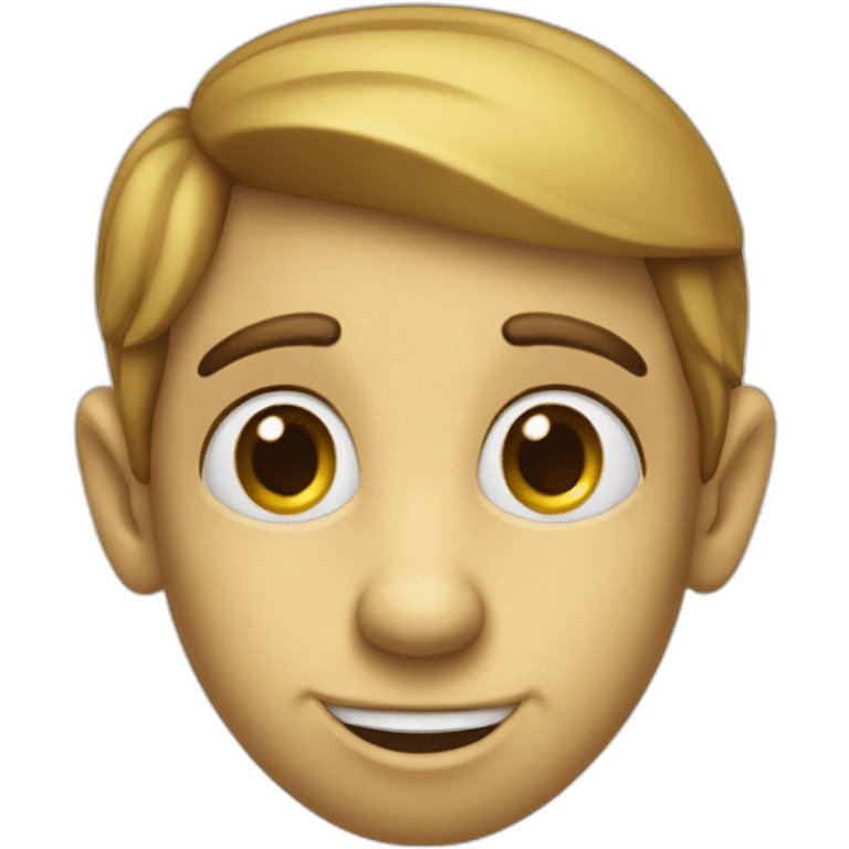 Pinocchio with long nose emoji