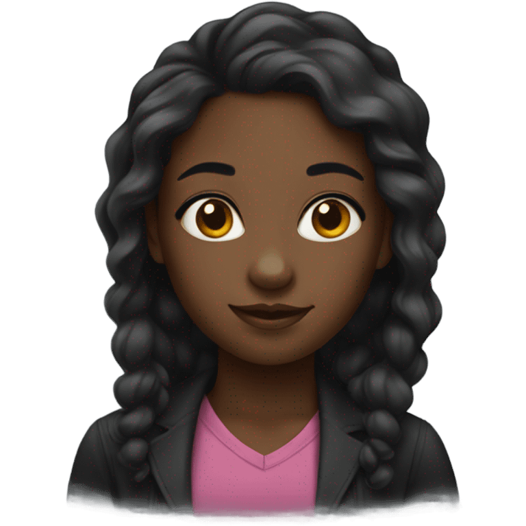 Black girl  emoji