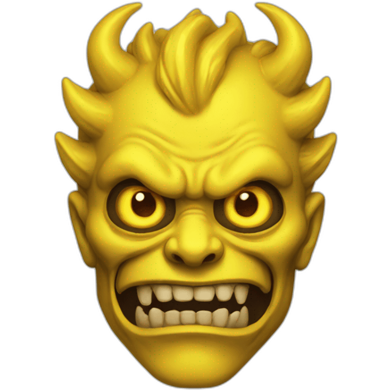 yellow demon emoji