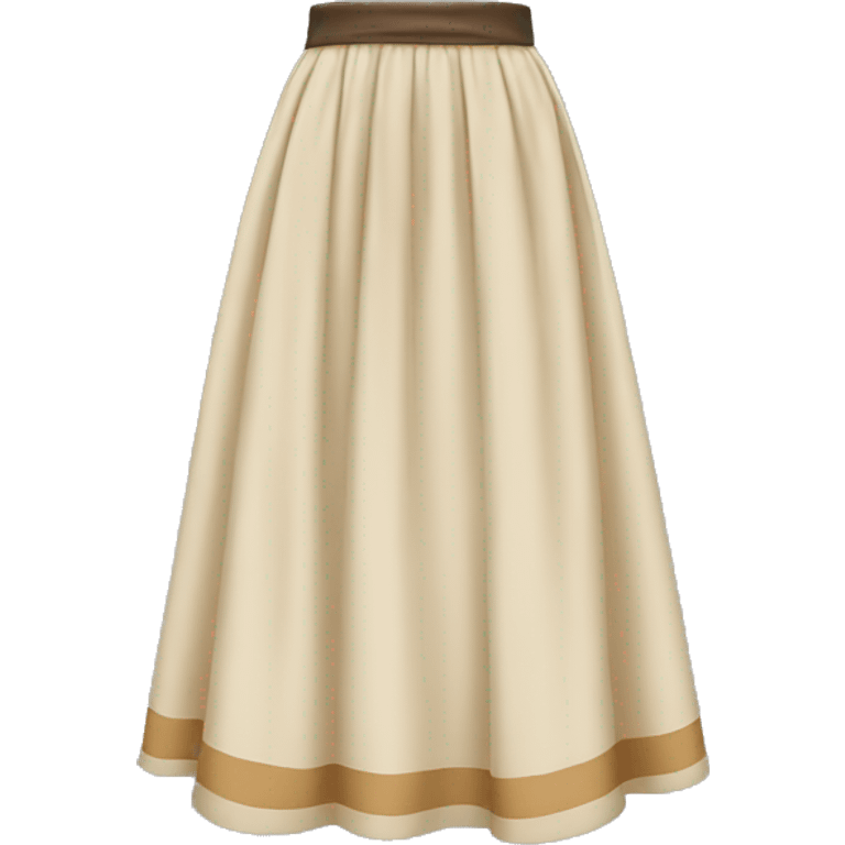 Long skirt  emoji