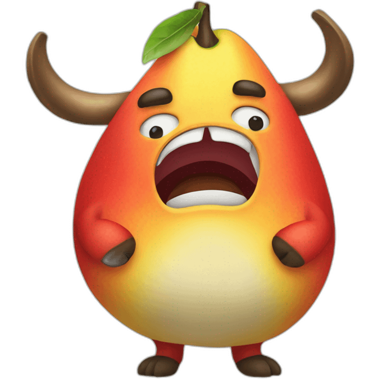 mango ox angry emoji