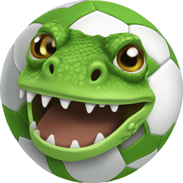 lizard ball emoji