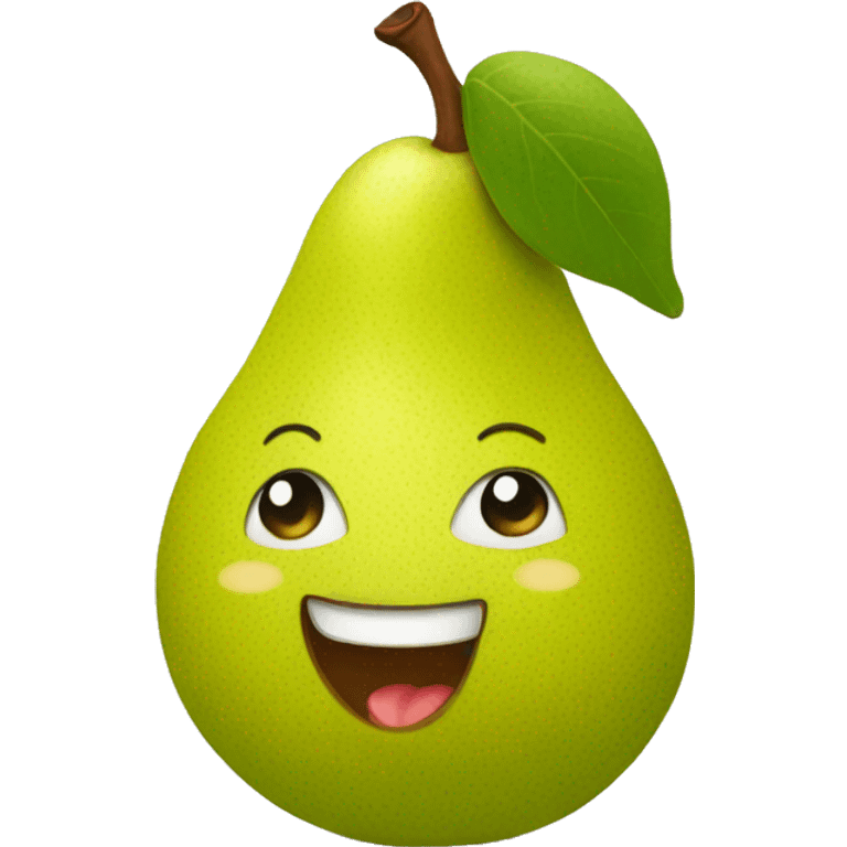 Pear emoji