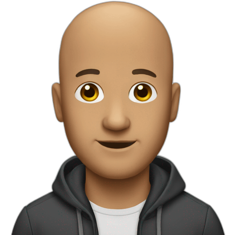 bald podcaster emoji