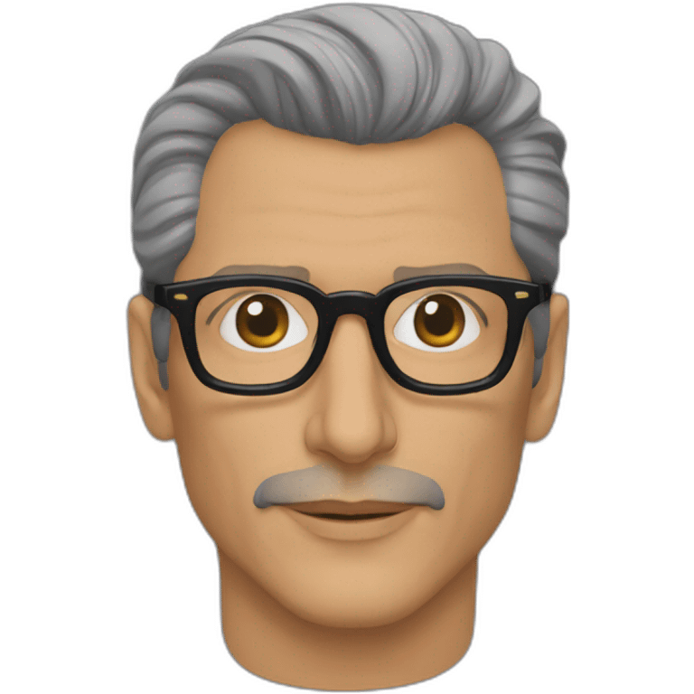 jeff goldblum glasses emoji