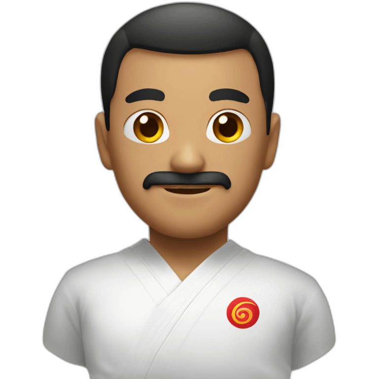 karate man emoji