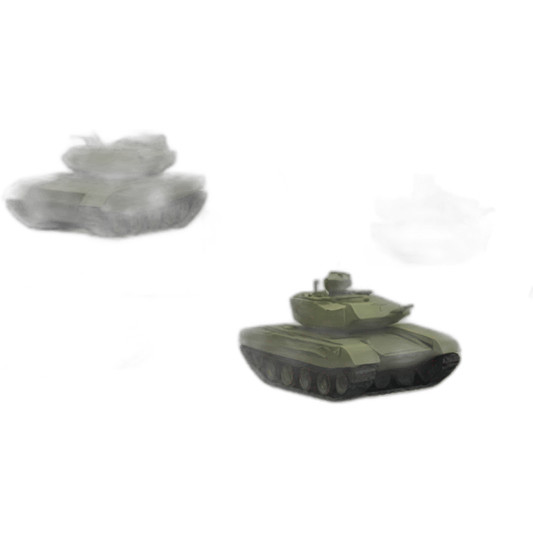 Army with tanks emoji