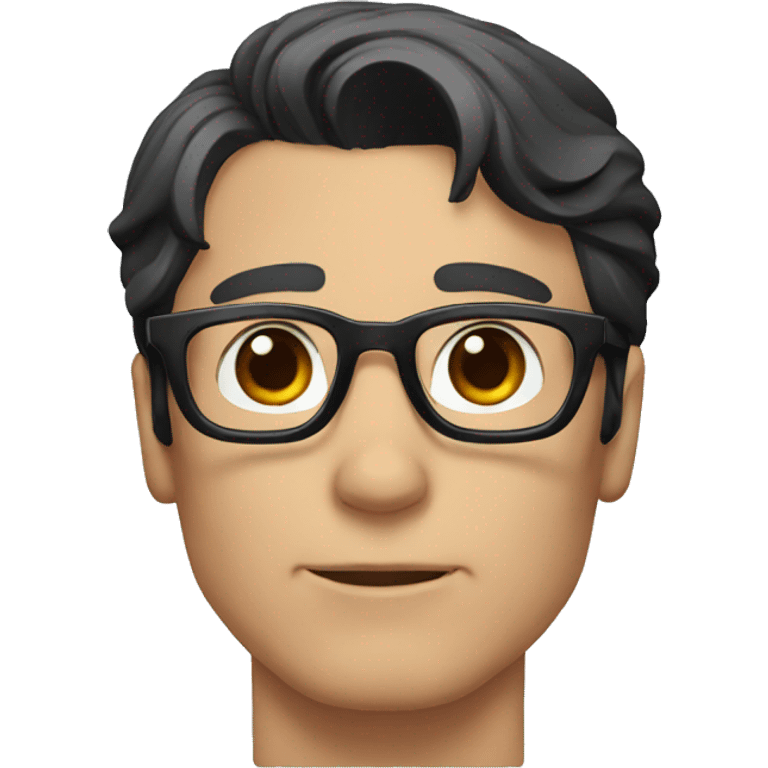 superman with glasses emoji