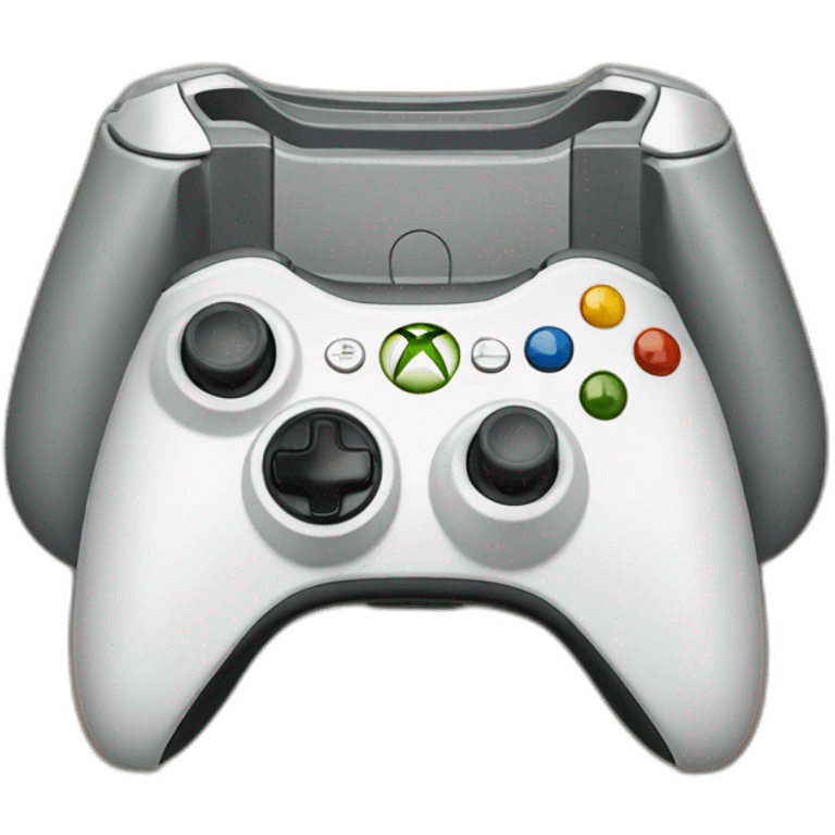 Console de jeu Xbox 360 blanche emoji