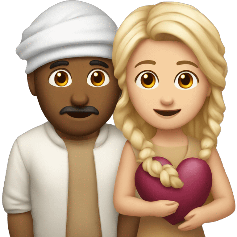 love and khachapuri emoji