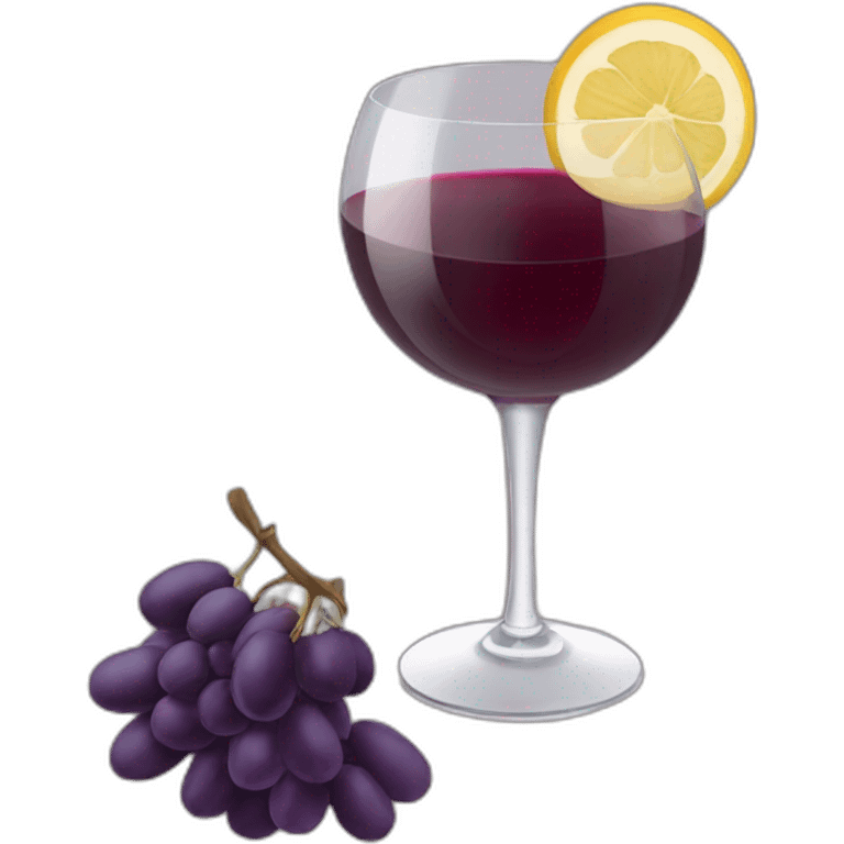 Copa de vino emoji