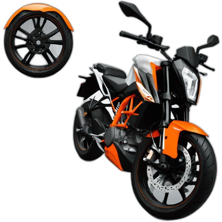 Ktm duke 250 black wheels emoji