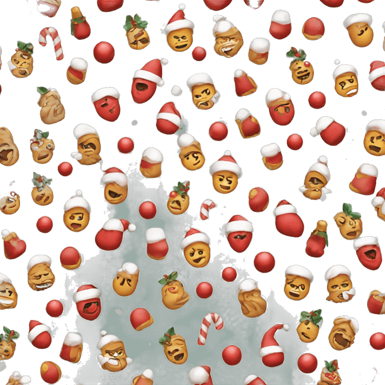 Aesthetic Christmas emoji emoji