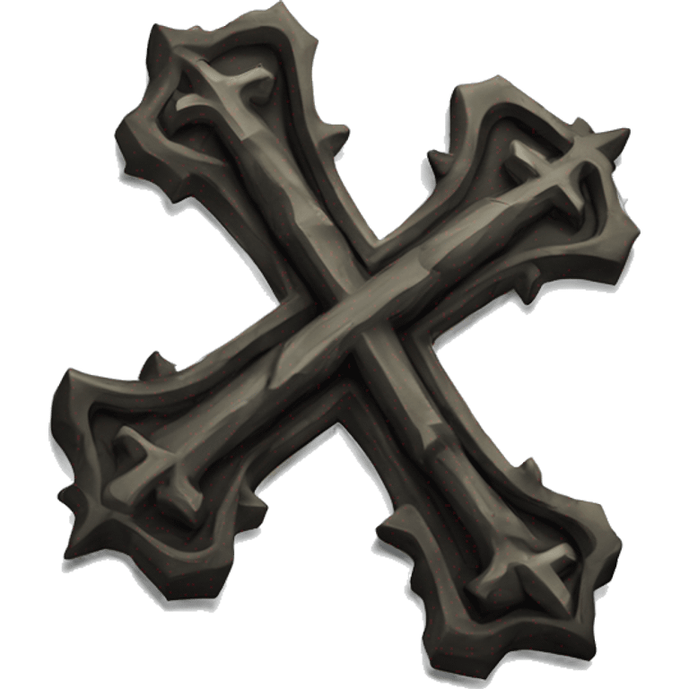 A gothic cross emoji