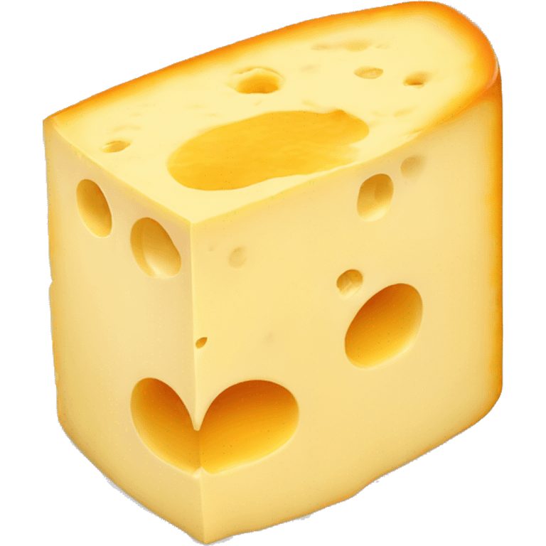 Colby-Jack cheese emoji