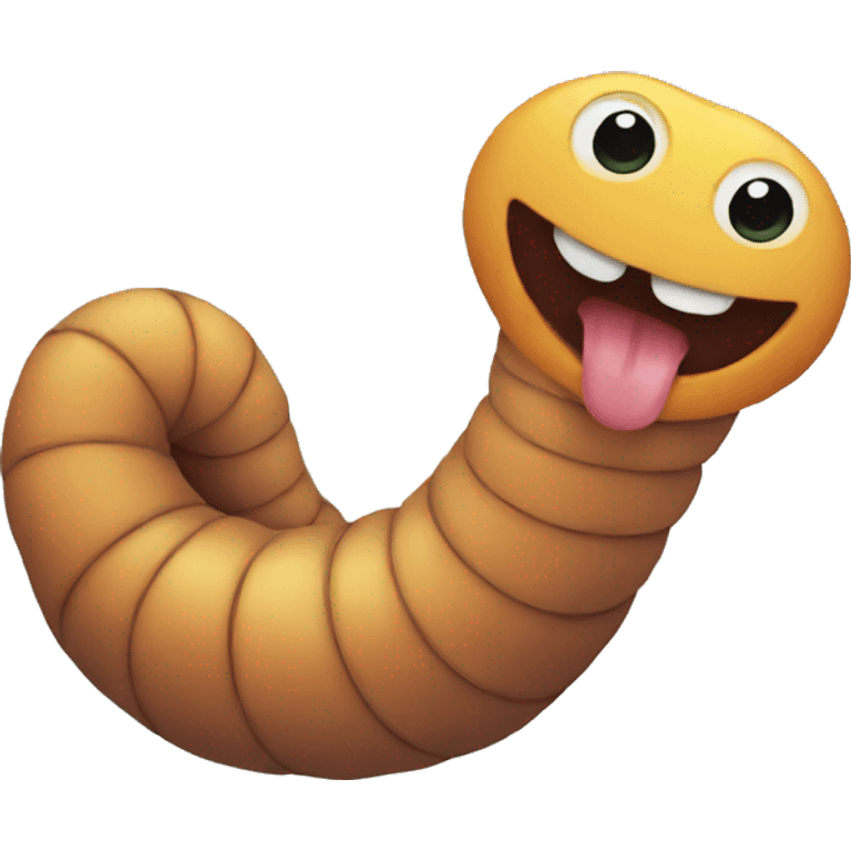 worm emoji