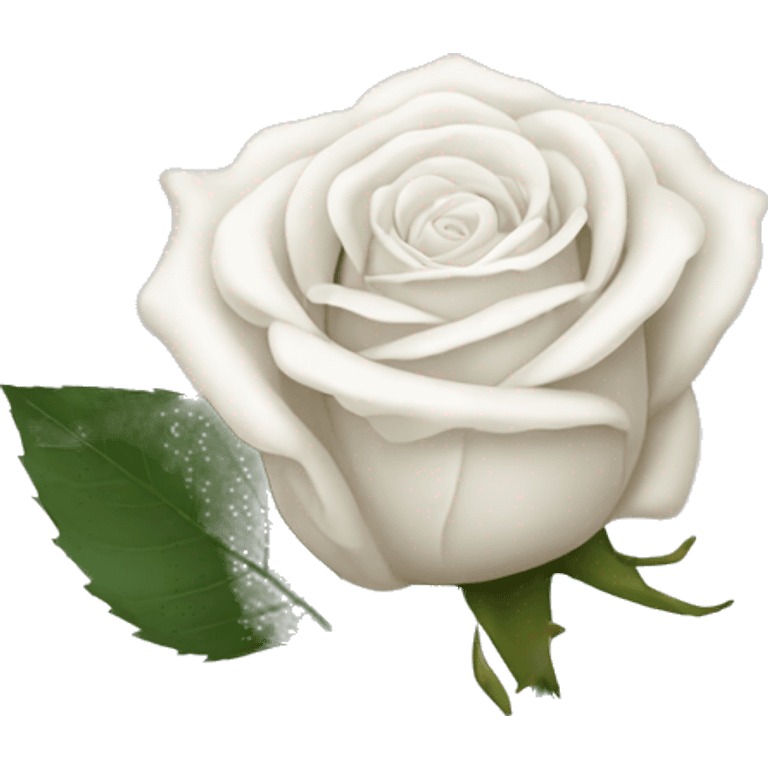 White rose emoji