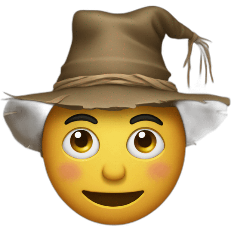 Scarecrow emoji