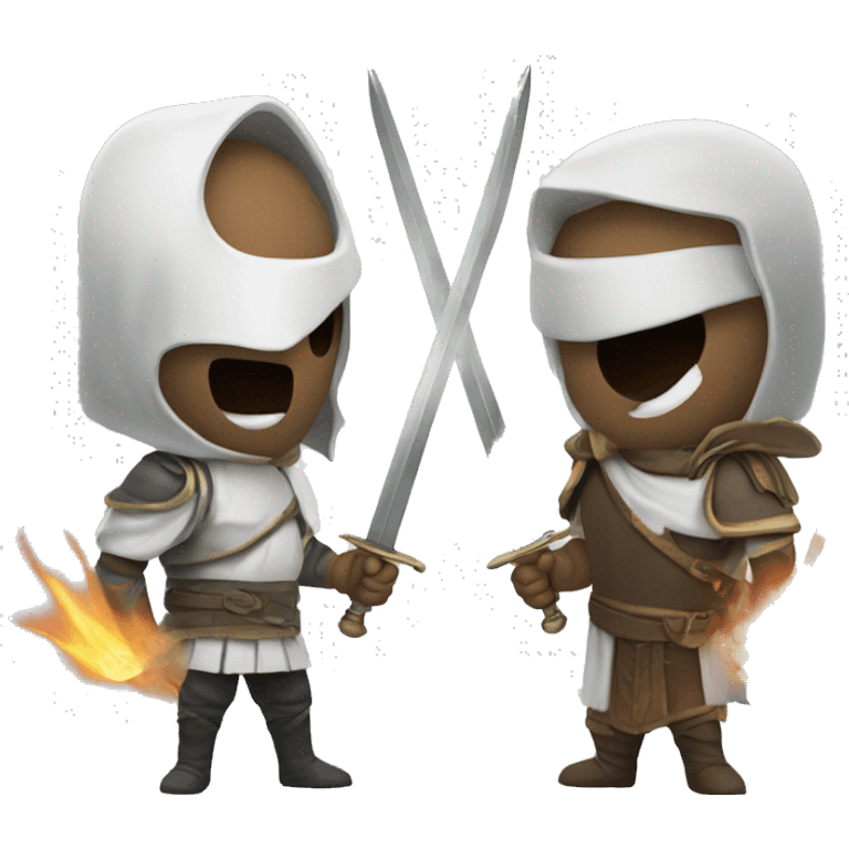 whitedj duel battle emoji