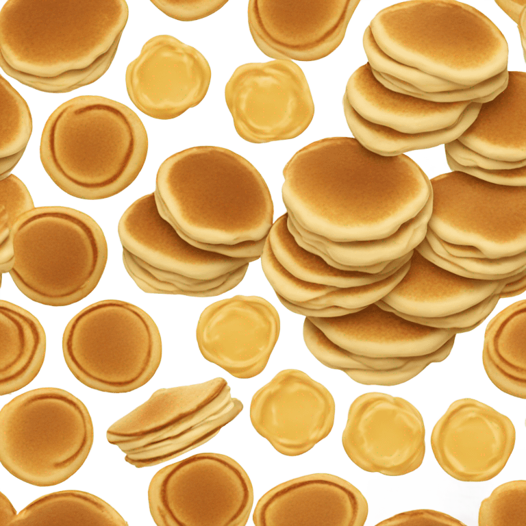 Pancakes with cream  emoji