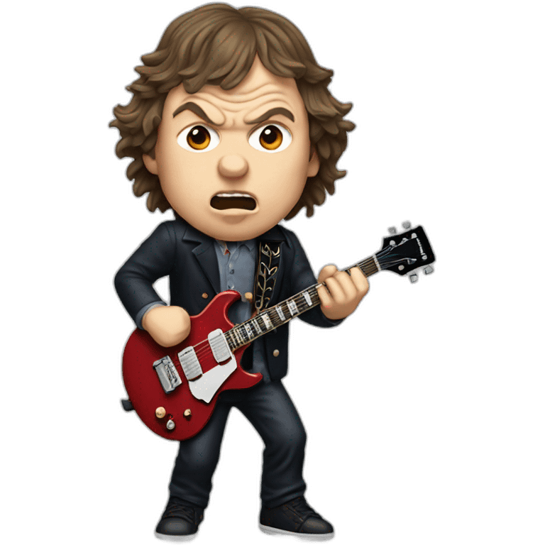 Angus Young acdc emoji