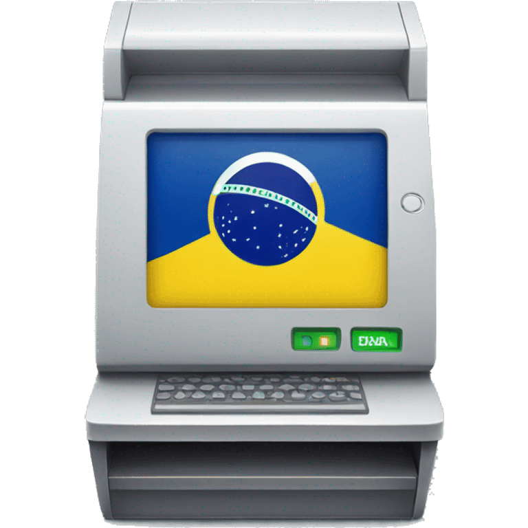 Brazil's electronic voting machine emoji