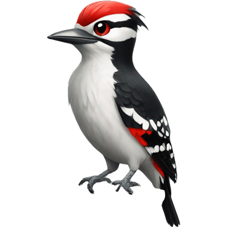 Mentally stable woodpecker emoji