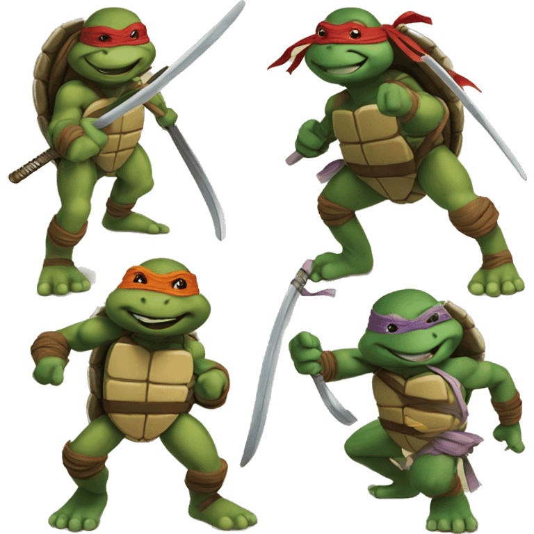 Ninja turtles  emoji