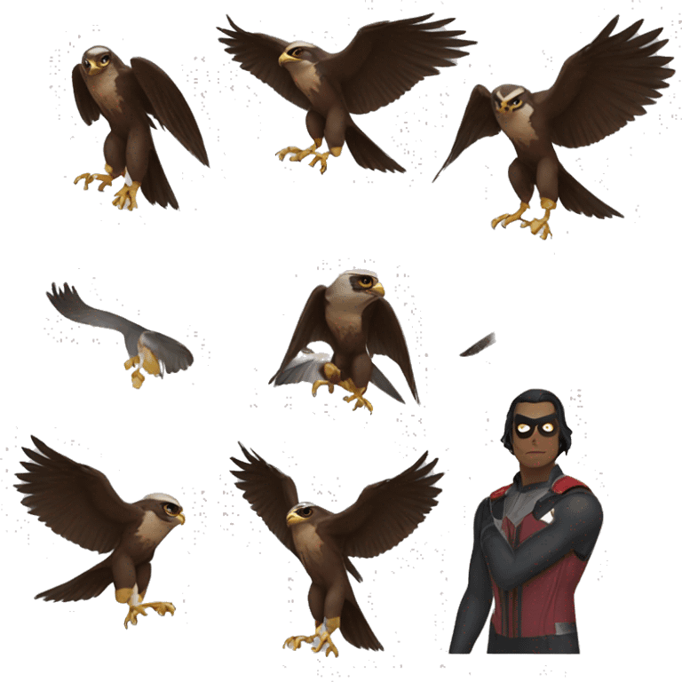 falcon avengers whole body emoji