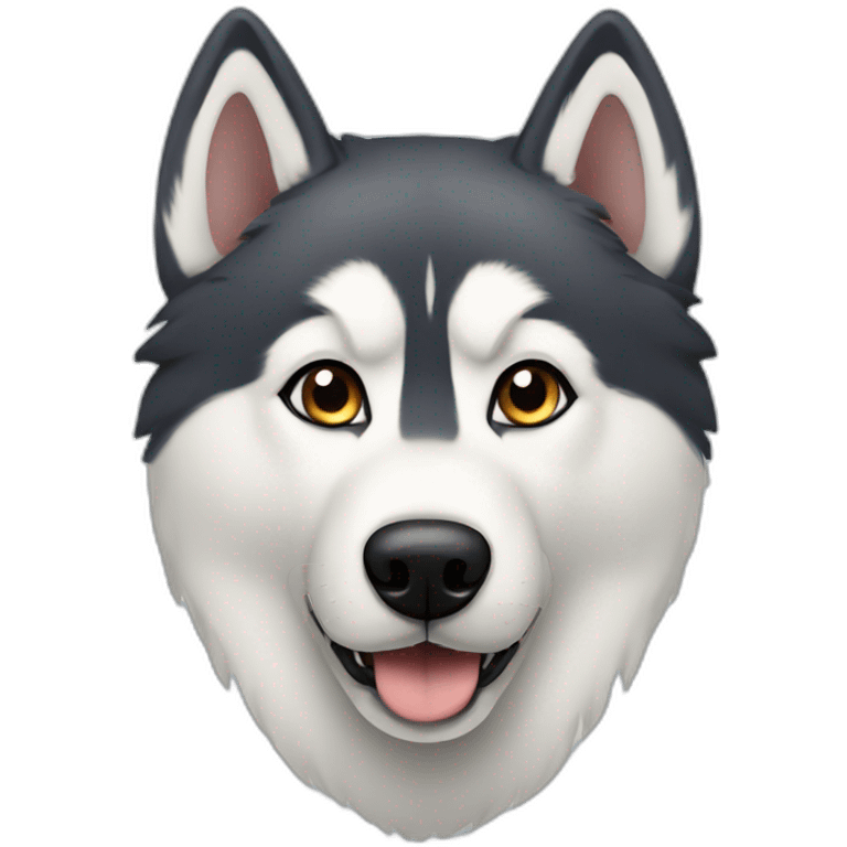 Husky siberiano emoji