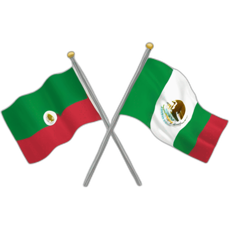 flag of algeria and mexico emoji