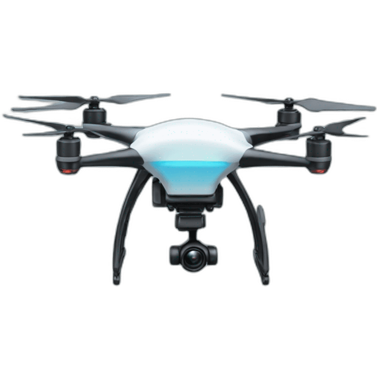 drone with ice emoji