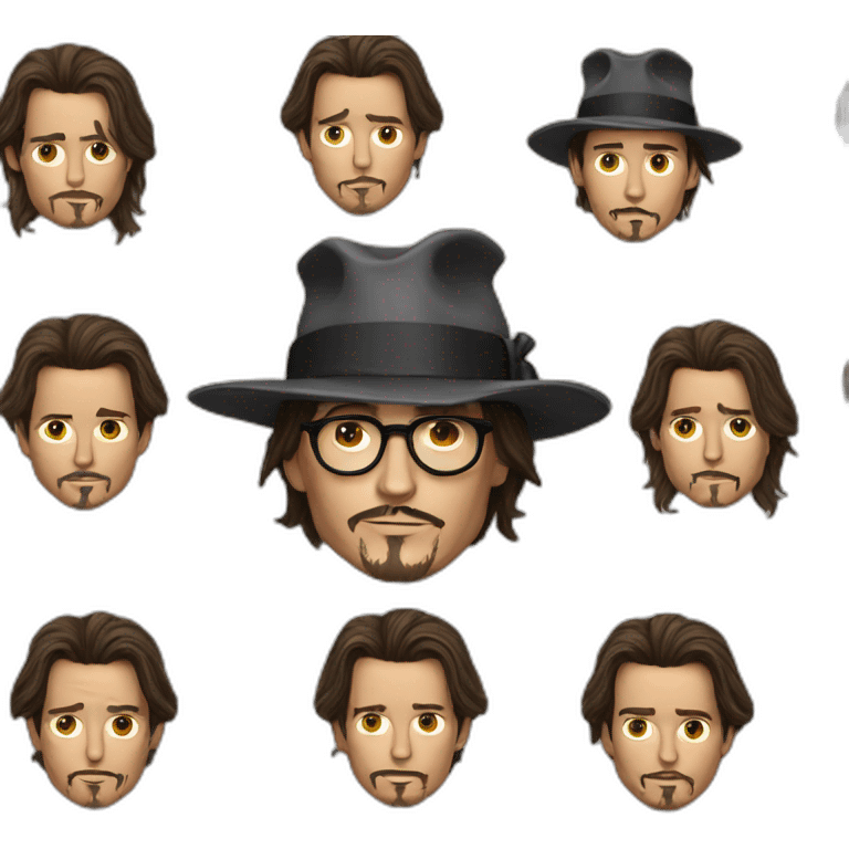 Johnny Depp  emoji