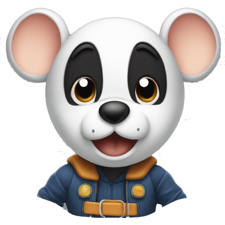 Cute Mikey Mouse emoji